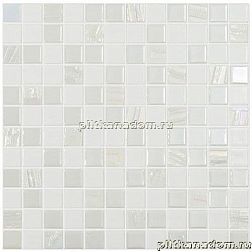 Vidrepur Astra White Мозаика белый (на сетке) 31,7х31,7