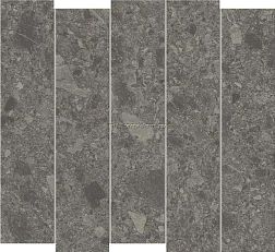 Atlas Concorde Boost Mineral Mix Smoke Mosaico Slide Серая Матовая Мозаика 29x32 см