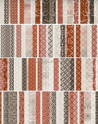 Arcana Aquarelle 8Y2P Vitrail-4 Rosso Панно (из 4-х плиток) 75x25 см