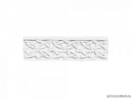 UniStone Плетенка Белый Карниз линейный 24,4x8,2x2,5 см