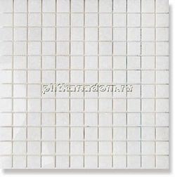 Chakmaks Mosaic Anatolian Stone 23х23 Bianco Neve Мозаика 30,5х30,5 (2,3х2,3) см