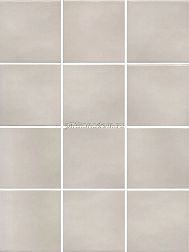 Kerama Marazzi Бахия Плитка настенная серый (из 12 частей 9,8x9,8) 29,8х39,8 см