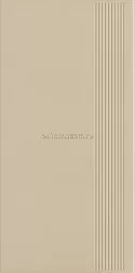 Paradyz Bazo Beige Nacinana Monokolor Mat Бежевая Матовая Ступень простая 29,8x59,8 см