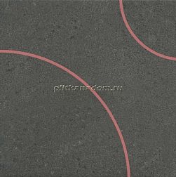 Kerama Marazzi Матрикс SBD049-SG9358 Декор антрацит 30x30 см