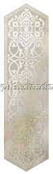 Roberto Cavalli Brightpearl Ivory Losanga Decoro Rett Керамогранит 24x90 см
