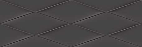 Cersanit Vegas VGU232 рельеф черный Настенная плитка 25х75 см