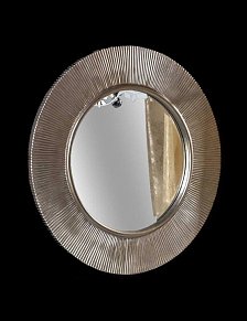 Boheme Shine 528-S (G) Зеркало, Серебро D82