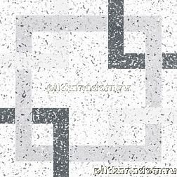Novogres La Femme Louise White Decor Напольная плитка 30x30 см