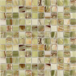 Caramelle Pietrine 7 мм Onice Jade Verde Pol Мозаика 29,8х29,8х0,7 (2,3х2,3) см