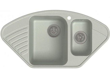 Мойка кухонная GranFest Quarz ECO-14 серый