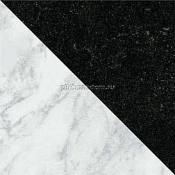 41zero42 Dandy Flag Black_ White Черный Белый Керамогранит 18,6х18,6 см