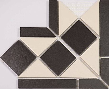 Керамика будущего(CF Systems) Метлахская плитка Биатрис Микс Матовый Угол 21,4х21,4х14,6