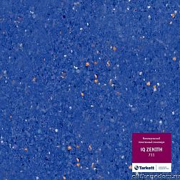 Tarkett IQ Zenith Czeni-711 синий Коммерческий гомогенный линолеум 23х2