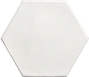 Ribesalbes Geometry Hex White Matt Белый Матовый Керамогранит 15х17,3 см