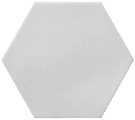 Adex Levante Hexagono Solano Matte Белая Матовая Настенная плитка 10,8х12,4 см