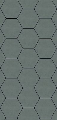 Jet Mosaic Hex HX01 Декор Напольная плитка 60х52 см