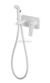 Lemark Bronx LM3720MW Смеситель с гигиеническим душем встраиваемый