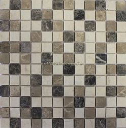 Primacolore Marmo MN185SMBS Мозаика 2,3х2,3 30х30 см