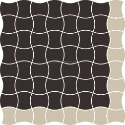 Paradyz Modernizm Nero Mozaika Prasowana K.3,6X4,4 Mix A Мозаика 30,9x30,9 см