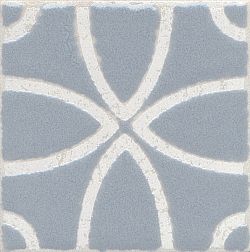 Керама Марацци Амальфи STG-A405-1266 Орнамент серый Вставка 9,9х9,9 см