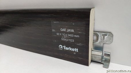 Плинтус Tarkett шпонированный 60х16 мм Дуб ява