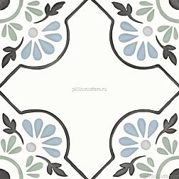 Harmony Tanger Blue Petals Керамогранит 12,3х12,3 см