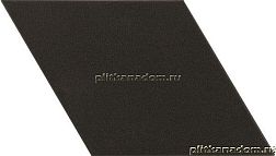 Equipe Rhombus Black Smooth Керамогранит 14x24 см