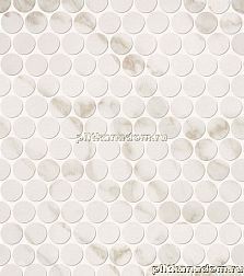 Fap Ceramiche Roma Diamond Calacatta Round Gres Мозаика 29,5х32,5 см