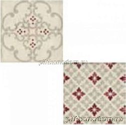 Marca Corona Jolie 8323 Ivoire Gris Trama Декор 10x10 (2 плитки) см