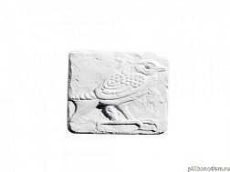 UniStone Птицы 1 Белый Вставка 14,3х14,3x3,5 см