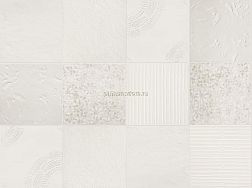 Mutina Ceramiche Chymia Mix 1 White Керамогранит 30x30 см