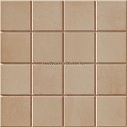 Wow Raster Grid S Clay Бежевый Матовый Керамогранит 15x15 см