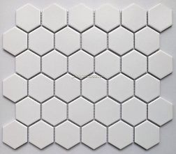 Bonaparte Керамическая мозаика Nakama White Белая Матовая 28,1х32,5 (5,1х5,1)