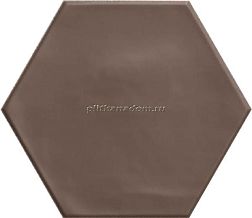 Ribesalbes Geometry Hex Brown Matt Коричневый Матовый Керамогранит 15х17,3 см