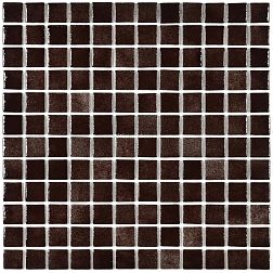 Bonaparte Мозаика стеклянная Atlantis Choko 4 мм Коричневая Глянцевая 2,4х2,4 31,5х31,5 см