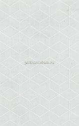 Unitile (Шахтинская плитка) Веста 01 Настенная плитка Светло-серый верх 25х40 см