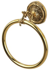 Полотенцедержатель Art&Max Barocco Crystal AM-1783-Do-Ant -C, античное золото
