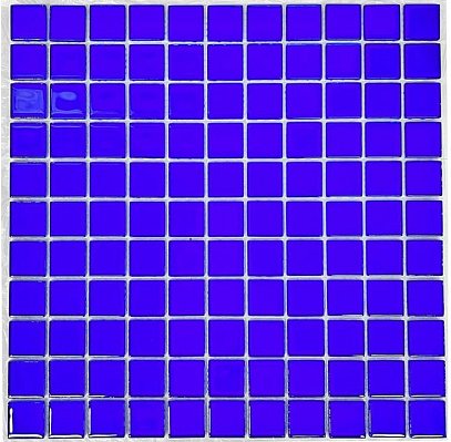 Orro Mosaic Orro Cristal Monocolor Синяя Глянцевая Мозаика 29,5х29,5 см