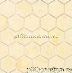 Caramelle Pietrine Hexagonal Botticino MAT hex Мозаика 29,5x30,5х6 (1,8x3) см