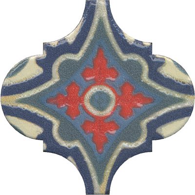 Kerama Marazzi Арабески Майолика OS-A29-65000 Декор Орнамент 6,5х6,5 см