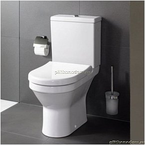 Vitra S50 9767B003-7201 Комплект унитаза Open-back, с сиденьем с микролифтом и с механизмом смыва Geberit