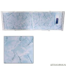 Alavann Оптима Экран для ванн 1,7 м пластик голубой мрамор (30)
