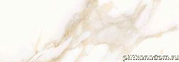 Сeramiche Ricchetti Marble Boutique Calacatta White Бежевый Глянцевый Ректифицированный Керамогранит 30х90 см