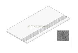 Kerranova Krater K-2212 SR st01 Темно-Серая Ступень 29,4x120 см