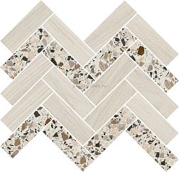 Kerama Marazzi Монтиони T042-SG5113 Мозаичный Миндальный Декор 34х35,5 см