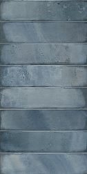 Azori Bricks Azul Синяя Глянцевая Настенная плитка 31,5х63 см