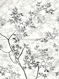 Eurotile Amina 677-4 Белое Глянцевое Панно (из 4-х плиток) 90x120 см