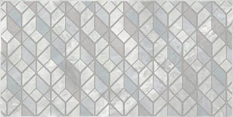 N-ceramica Marble Metrino Серый Глянцевый Декор 20х40 см