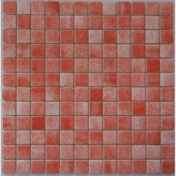 MVAPrintMosaic Мозаика стеклянная с напылением 25ST-M-009 Красный 31,5х31,5 см