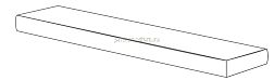 Gardenia Orchidea Just Life Gradone Ang. DX Sbiancato Ступень угловая правая 4x32x100 см